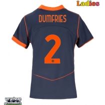 Inter Milan Denzel Dumfries #2 Replica Third Shirt Ladies 2025-26 Short Sleeve